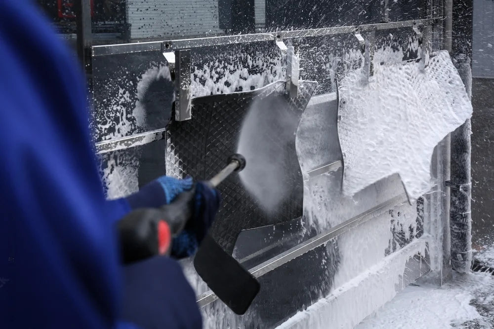 car-wash power washer